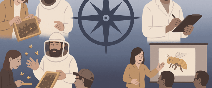 Der erste Schritt in die Imkerei – Ihr Kompass durch das Netzwerk Der erste Schritt in die Imkerei – Ihr Kompass durch das Netzwerk